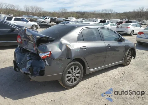 2010 Toyota Corolla Base from USA, damaged, VIN 2T1BU4EE5AC380470